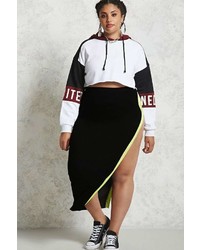 Forever 21 Plus Size Slit Maxi Skirt