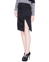 Thep Pencil Skirt With Front Slits
