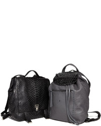 Proenza Schouler Ps Large Python Backpack Black