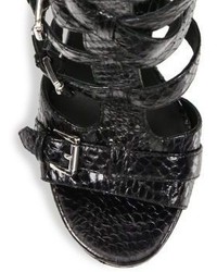 Michael Kors Michl Kors Collection Ming Snakeskin Gladiator Sandals