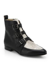 Jimmy Choo Marlin Leather Ankle Boots