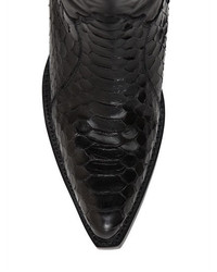 Sonora 40mm Python Leather Cowboy Boots