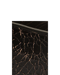 Alexander Wang Chastity Cracked Leather Clutch