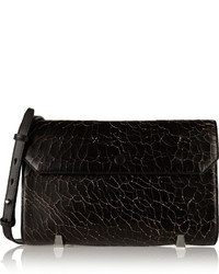 Alexander Wang Chastity Cracked Leather Clutch