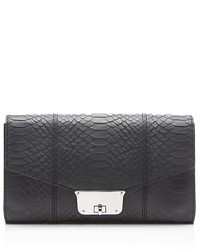 Milly Clutch Logan Snake Embossed