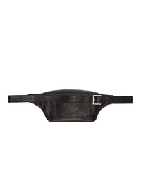 Saint Laurent Black Snake Classic Monogramme Belt Bag