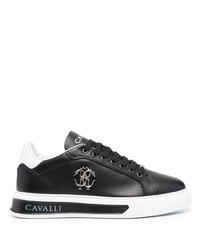 Roberto Cavalli Mirror Snake Low Top Sneakers