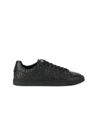 DSQUARED2 Snakeskin Effect Embossed Sneakers