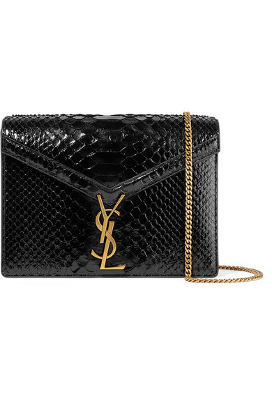 Cassandra leather handbag Saint Laurent Black in Leather - 21882508