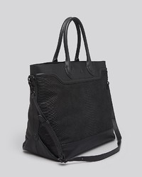 Ash Tote Smith Python Embossed