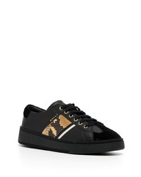 Bally Python Print Panelled Low Top Sneakers