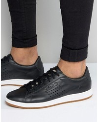 Le Coq Sportif Arthur Ashe Gum Sneakers In Black 1620956