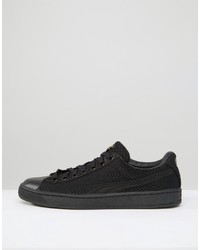 Puma Basket Tech Sneakers In Black 36316304