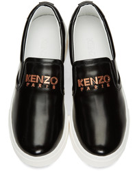 Kenzo Black Logo Sneakers