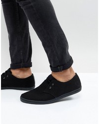 Fred Perry Byron Low Canvas Sneakers
