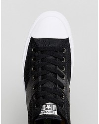 Converse Chuck Taylor All Star Ii Ox Sneakers In Black Mesh 155749c