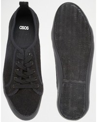 Asos Collection Dagnall Lace Tie Up Sneakers