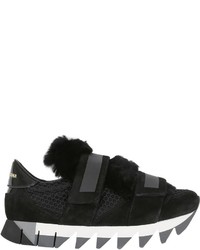 Dolce & Gabbana 30mm Double Straps Lapin Sneakers