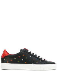 Givenchy Embroidered Lace Up Sneakers