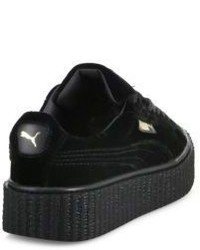 Puma Fenty X Rihanna Velvet Creeper Platform Sneakers