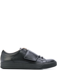 Lanvin Low Top Touch Strap Sneakers