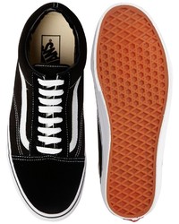 Vans Old Skool Sneakers In Black Vd3hy28