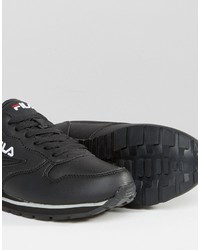 Fila Orbit Low Sneakers In Black