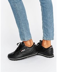Fila Orbit Low Sneakers In Black