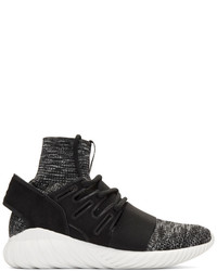 adidas Originals Black Tubular Doom Pk Sneakers