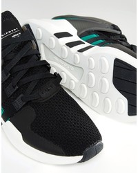 adidas Originals Equipt Support Sneakers In Black Ba8323