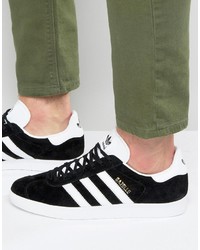 adidas Originals Gazelle Sneakers In Black Bb5476