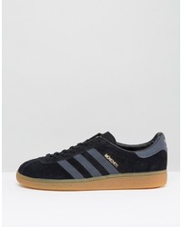 adidas Originals Munchen Sneakers In Black Bb5295