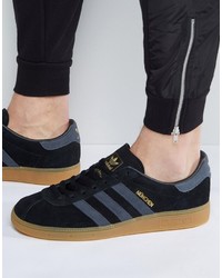 adidas Originals Munchen Sneakers In Black Bb5295