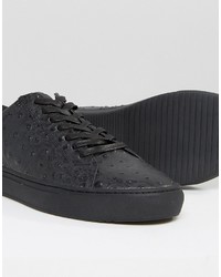 Religion Ostrich Print Sneakers