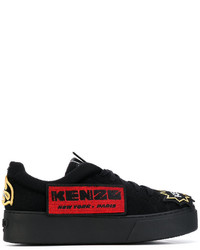 Kenzo Patch Embroidered Sneakers