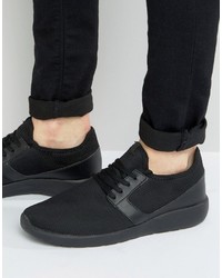 Brave Soul Payne Sneakers In Black