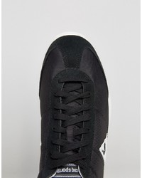 Le Coq Sportif Quartz Nylon Sneakers In Black 1611751