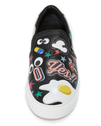 Anya Hindmarch Skater Sneakers With Allover Stickers