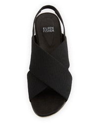 Eileen Fisher Spa Mesh Elastic Sneaker Sandal