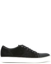 Lanvin Toe Capped Sneakers