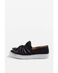 Topshop Twisted Slip On Trainers