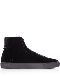 Givenchy Urban Knots High Top Velvet Trainers