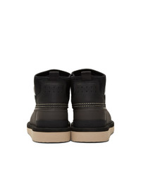 Suicoke Black And Brown Bee Boots