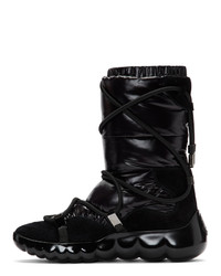 Moncler Black Cora Py Puffer Boots