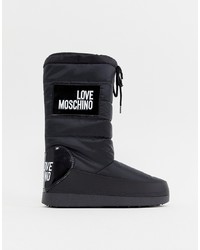 Love Moschino Logo Snow Boots