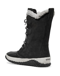 Sorel Out N Abouttrade Plus Leather And Suede Boots