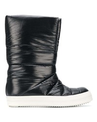 Rick Owens DRKSHDW Quilted Front Slit Detail Boots