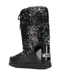 Love Moschino Sequin Snow Boots