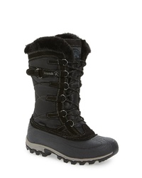 Kamik Snowvalley Waterproof Boot With Faux