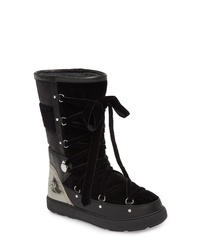 Moncler Syria Stivale Lace Up Boot
